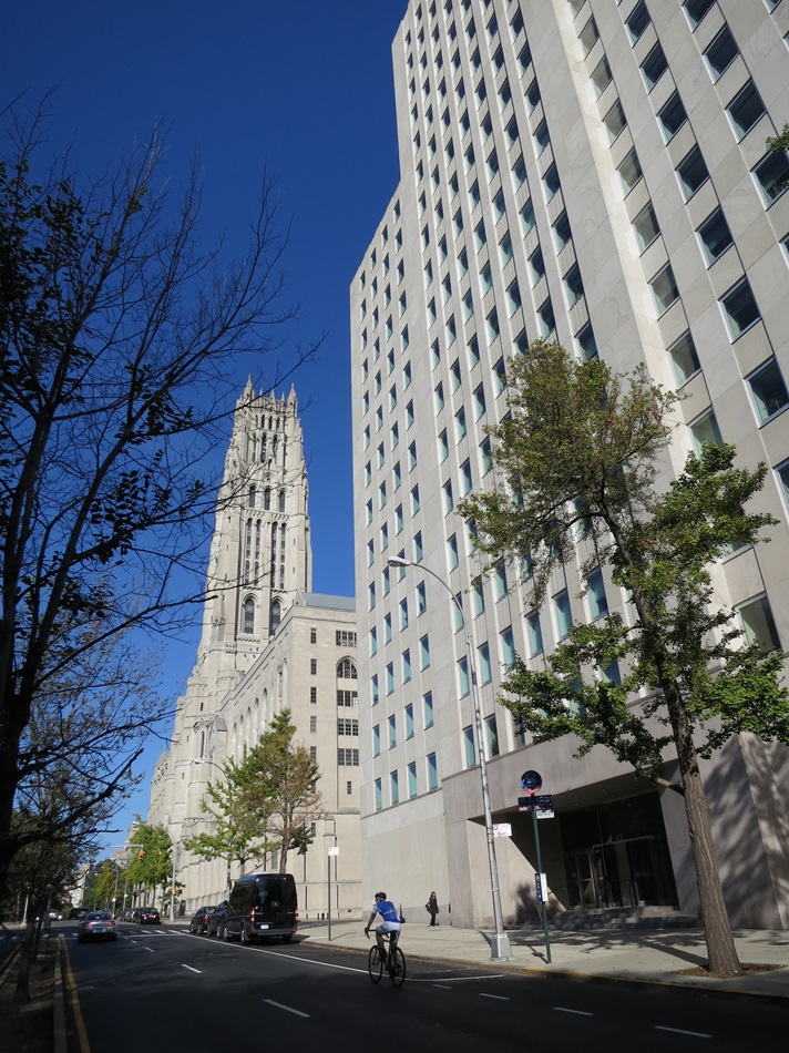 The Interchurch Center, just south of Riverside Church in New York, has been home to the United Methodist Board of Global Ministries for more than 50 years. In 2016, the mission agency will move its headquarters to Atlanta. Photo by Linda Bloom, UMNS.