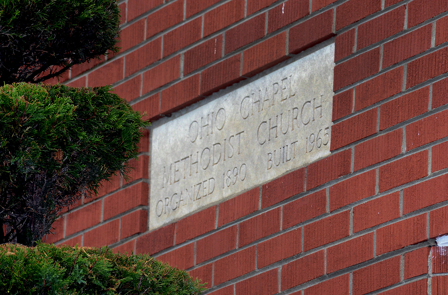 Ohio Chapel Methodist Church was organized in 1890 and built in 1965. Photo by Paul Black, Illinois Great Rivers Conference