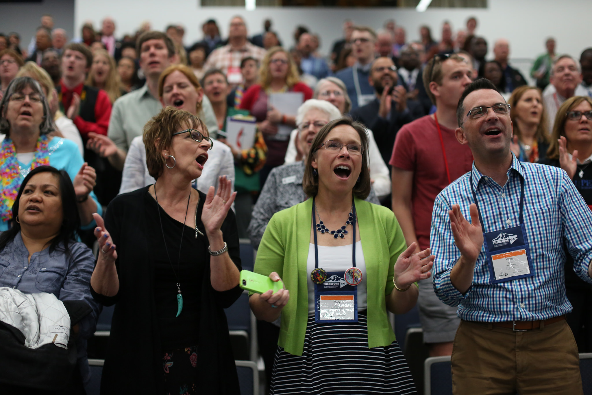 This week the United Methodist Church has tried to model an approach to disagreement that the U.S. political system would do well to emulate. Photo by Kathleen Barry, United Methodist Communications.