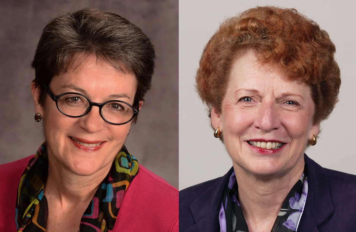 Bishop Sally Dyck (at left) and retired Bishop Jane Allen Middleton each released rulings of law in late December 2016 stemming from questions around homosexuality and ordination requirements. Photos courtesy of the Council of Bishops