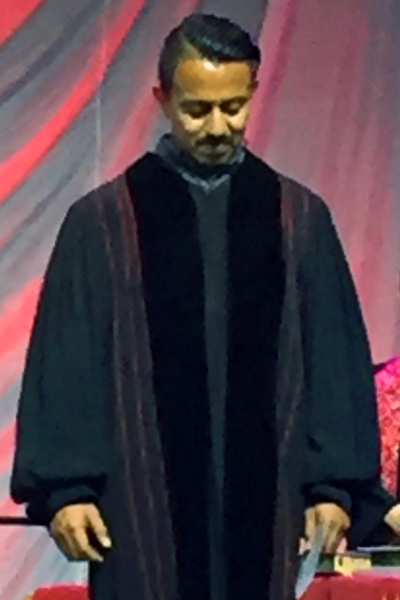 The Rev. Orlando Gallardo was commissioned in the United Methodist Great Plains Conference as a provisional member last year. He serves as associate pastor at United Methodist Trinity Community Church in Kansas City. Photo courtesy of Orlando Gallardo