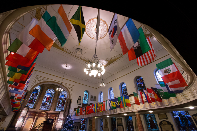 Wesley’s Chapel in London was built in 1778 by John Wesley, the founder of Methodism. The church today serves a membership of hundreds of people drawn from every continent of the globe.