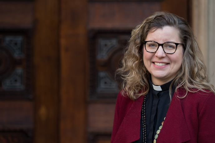 The Rev. Jennifer Smith is superintendent minister of Wesley's Chapel in London. Photo by Mike DuBose, UMNS.
