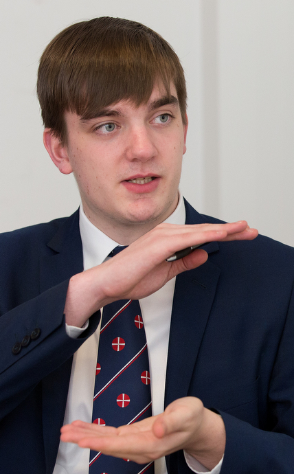 Michael Pryke is youth president of the Methodist Church in Britain. Photo by Mike DuBose, UMNS.