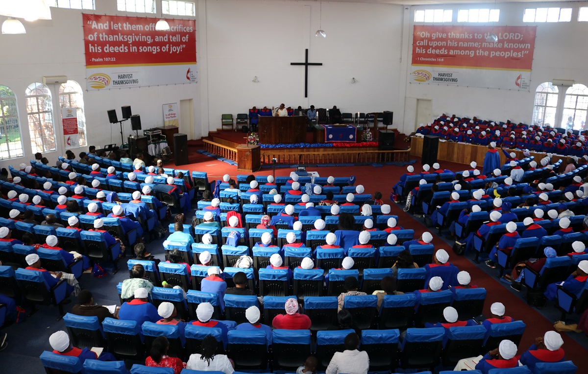 Chisipiti United Methodist Church hosts a revival attended by women in the district. Despite the social, economic and political challenges in the country the church has continued to raise funds from within membership. Photo by Priscilla Muzerengwa, UMNS.