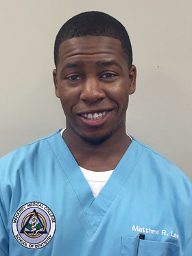 Matthew R. Lee is a senior dental student at Meharry Medical College. Photo by Sandra Long Weaver.