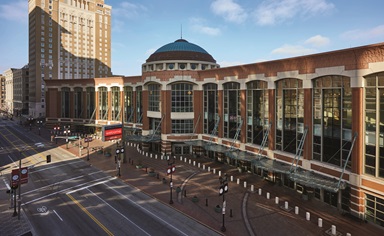 The 2019 special session of the General Conference will be held in The Dome, part of the America’s Center Convention Complex in St. Louis. A theologically diverse group of clergy and laity urges General Conference delegates to pass a gracious exit plan for churches. Photo by Dan Donovan, courtesy of the St. Louis Convention & Visitors Commission. All rights reserved. The 2019 special session of the General Conference will be held in The Dome, part of the America’s Center Convention Complex in St. Louis. A theologically diverse group of clergy and laity urges General Conference delegates to pass a gracious exit plan for churches. Photo by Dan Donovan, courtesy of the St. Louis Convention & Visitors Commission. All rights reserved.