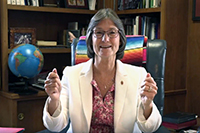 West Virginia Conference’s Bishop Sandra Steiner Ball talks about the Way Forward process and offers brief overviews of the three plans being considered by the 2019 special General Conference. “Seeing a Way Forward” is a video series featuring different perspectives of church leaders on the work of the Commission on a Way Forward. Video image courtesy of the West Virginia Conference.