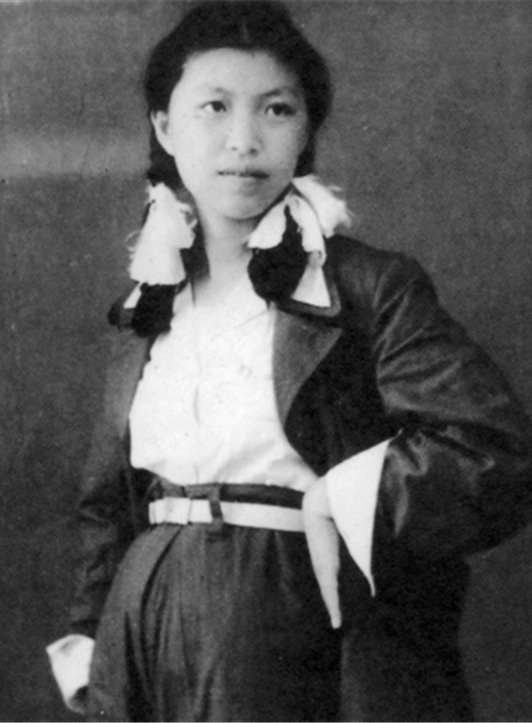 Chinese activist Lin Zhou in an undated photo. She was executed by Chinese authorities in 1968. Photo courtesy of Lian Xi.