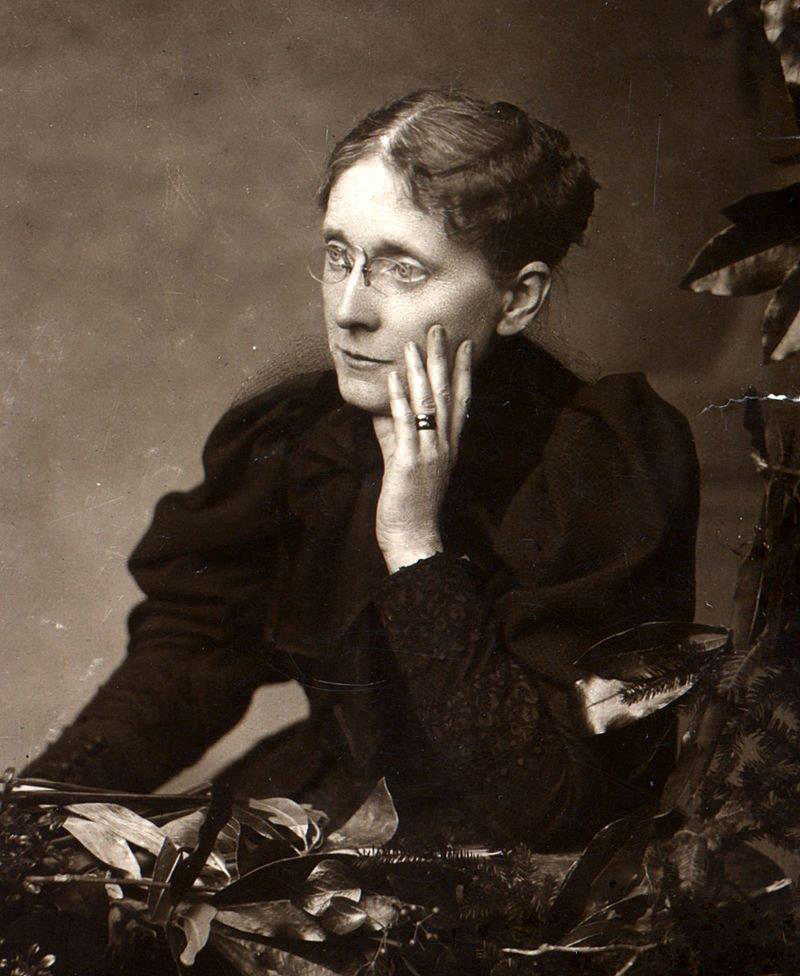 Frances Willard led the Woman’s Christian Temperance Union, which championed both abstention from alcohol and women’s rights. This portrait is dated before 1898, courtesy of Wikimedia Commons.