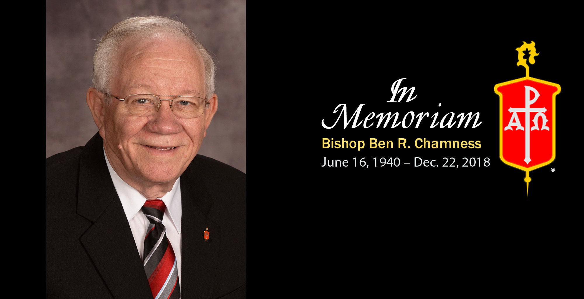 Bishop Ben R. Chamness was the rare bishop to serve in two U.S. jurisdictions. Photo courtesy of the Council of Bishops. 