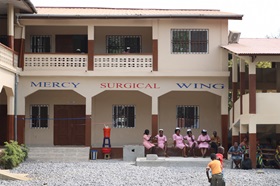 A new $140,000 surgery wing at United Methodist Mercy Hospital in Bo, Sierra Leone, will allow doctors to perform complex medical procedures, including cesarean sections. Photo by Phileas Jusu, UMNS.