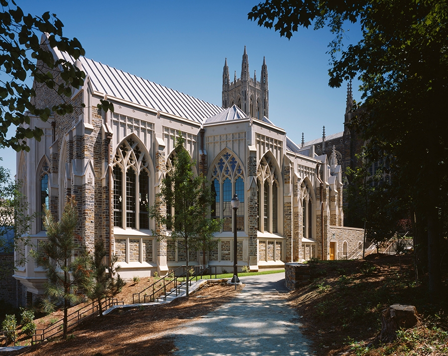 La Escuela de Divinidades de la Universidad de Duke, es uno de los seminarios pertenecientes a La Iglesia Metodista Unida. Foto cortesía de GBHEM.