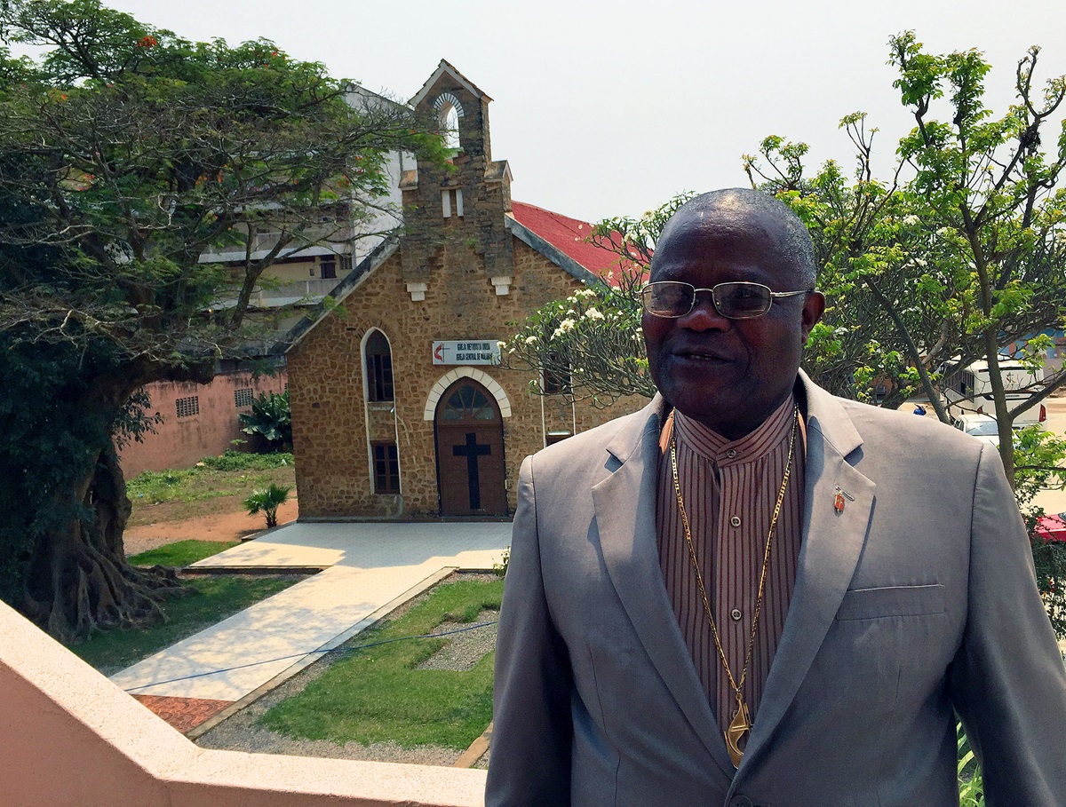 El Rev. José Quipungo es el Obispo Residente de la Conferencia del Este de  Angola en la Conferencia Central de África de La Iglesia Metodista Unida. Foto: Rev. Gustavo Vasquez, Noticias MU.