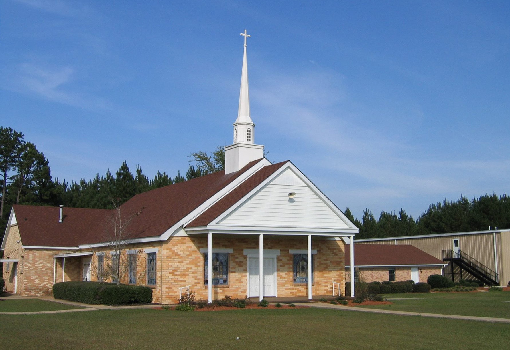 La Iglesia Metodista Unida Coy en Preston, Mississippi, se encuentra entre las siete congregaciones de Mississippi que dejaron la denominación el 30 de junio. Foto cortesía de la Conferencia Anual de Mississippi.