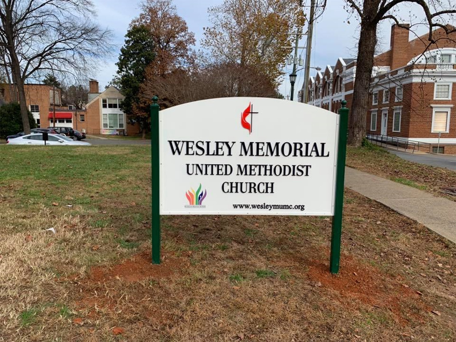 Iglesia Metodista Unida Wesley Memorial en Charlottesville, Virginia. Foto: Cortesía de la Iglesia Metodista Unida Wesley Memorial.