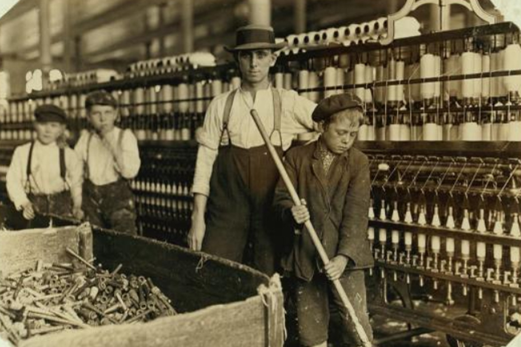 사진 출처, 루이스 하인의 전국아동노동위원회 컬렉션, 미국 국회도서관.