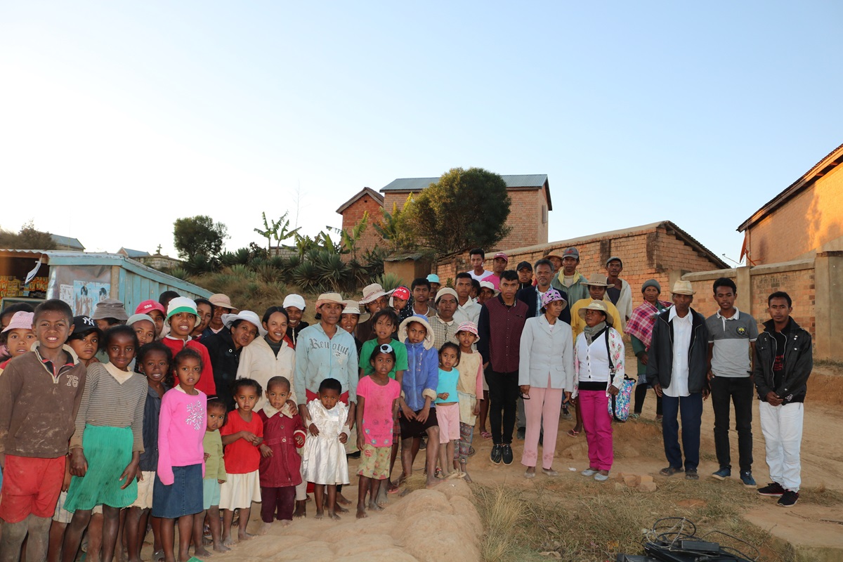 Comunidade Nova na zona rural a 50kms de Antananarivo. Foto de Joao Filimone Sambo.