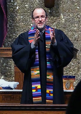 The Rev. Kenny Dickson, a Texas pastor, founded Crossroads Faith and Film to bring worthy films to the attention of moderate to liberal Christians, including United Methodists.  Photo courtesy of the Rev. Kenny Dickson.