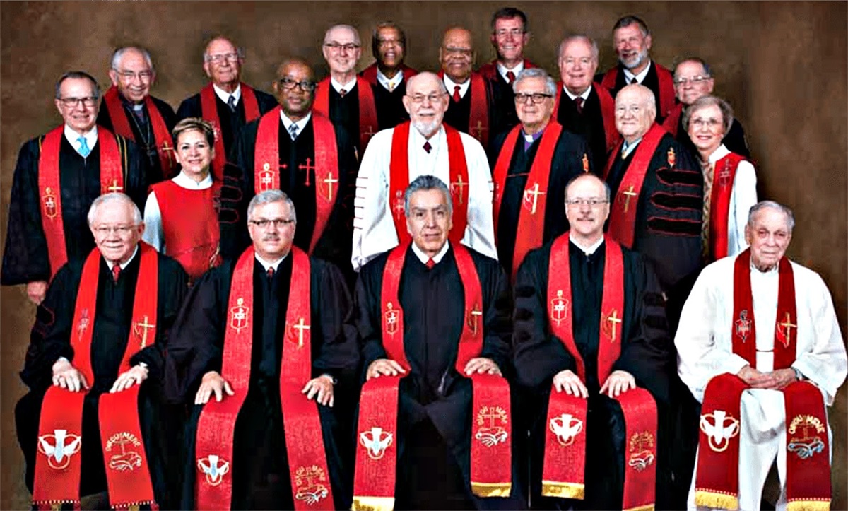 Obispos de la Jurisdicción Centro Sur de La Iglesia Metodistas Unida. Foto cortesía Colegio de Obispos de la Jurisdicción Centro - Sur. 