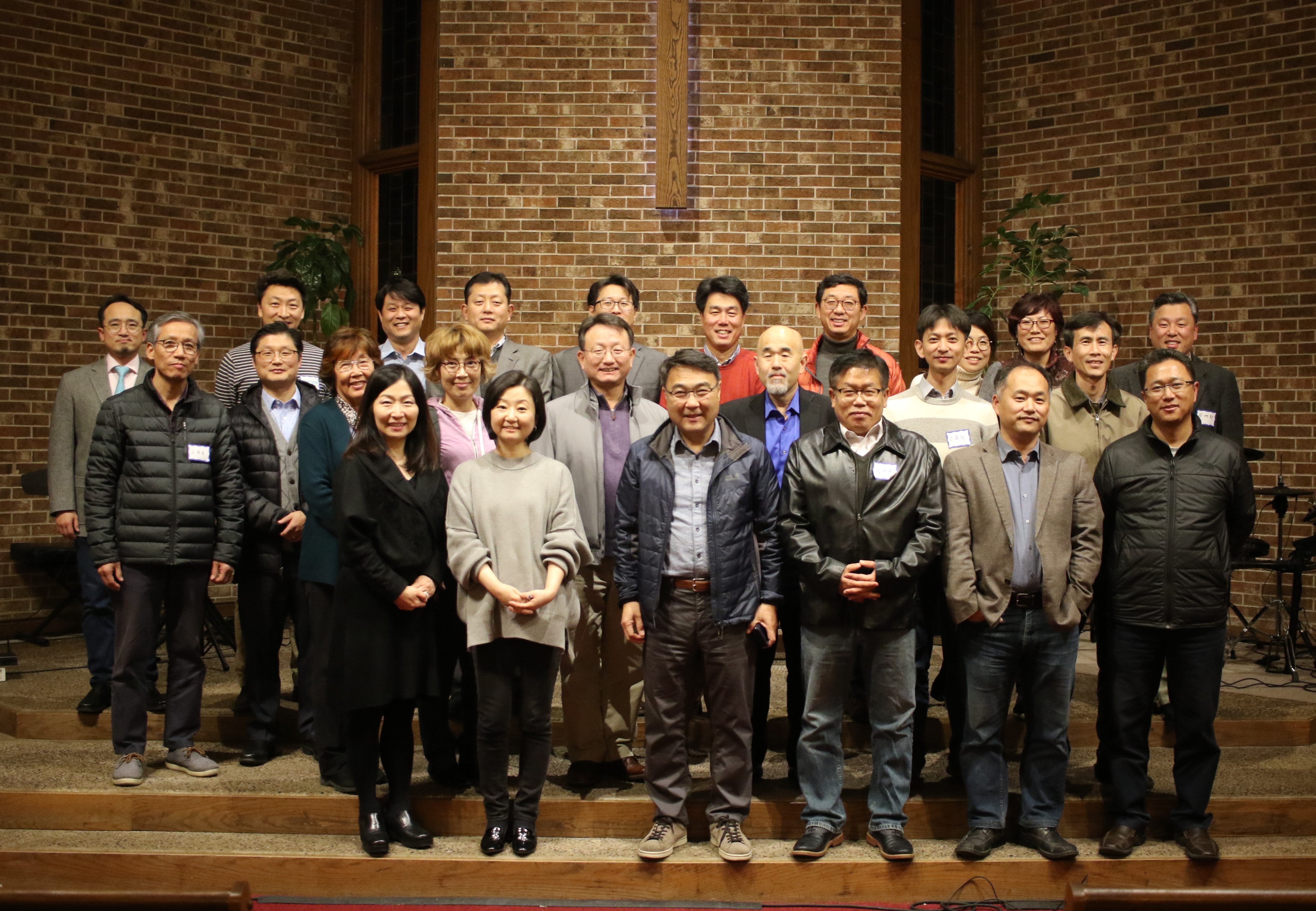 2019년 11월 4- 6일, 일리노이주 샴버그 살렘교회에서 열린 2019년 평화학교 참석자들. 사진 김응선 목사, 연합감리교뉴스.