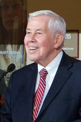 Richard Lugar. Photo courtesy of the University of Indianapolis. UM News remembers notable United Methodists who died in 2019.