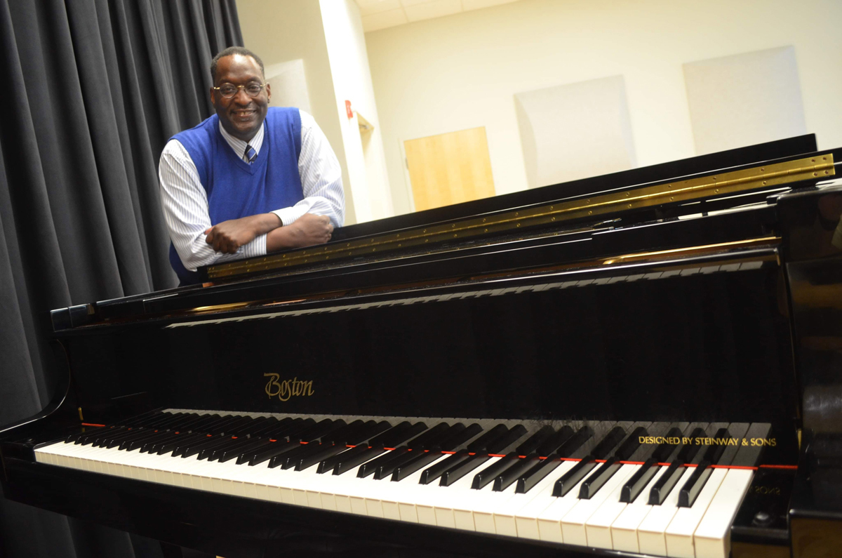 James W. Story is working to preserve African American spiritual songs through an album and stage shows. Photo by Josh Cross, courtesy of Gallatin News.