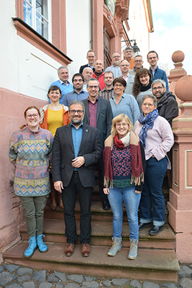 A group appointed to help The United Methodist Church in Germany deal with differences over homosexuality has proposed deleting passages about ordination of LGBTQ clergy and blessing of same-sex marriages from the Book of Discipline during a meeting in Fulda, Germany. Photo by Klaus U. Ruof, Communication UMC Germany.