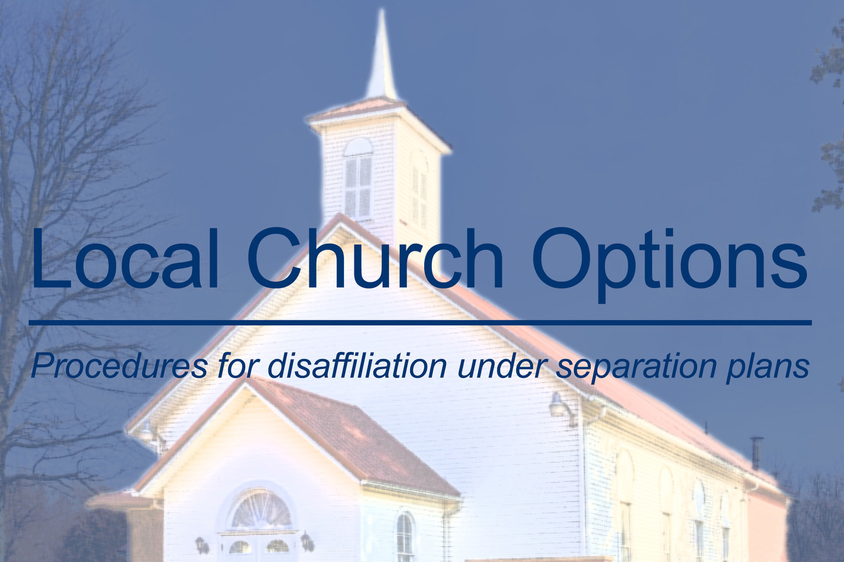 Local churches could have painful decisions to make, depending on the outcome of the 2020 General Conference. Delegates to the conference will look at several proposals to split the church along traditional, progressive and centrist lines, with differing policies on LGBTQ clergy and same-sex marriage. Photo by William Sturgell, courtesy of Pixabay; graphic by Laurens Glass, UM News.