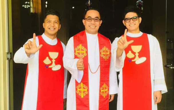 The Rev. Joel Q. Bengbeng (center), superintendent of the Ilocos South District in the Northwest Philippines, is among the United Methodist pastors from the Baguio Episcopal Area who say they have experienced harassment due to their social justice work. Photo courtesy of the Rev. Hinivuu Pecaat.