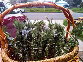 The Great Spirit Native American Fellowship and the Oregon-Idaho Conference provided $5,000 in Visa gift cards to the Native American Youth Association in Portland, Oregon. The association distributed the gift cards, food and traditional medicines, such as cedar bundles (pictured), to Native families and elders in need. Photo courtesy of the Native American Youth Association.