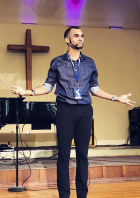 The Rev. Nathan Adams, lead pastor of Park Hill United Methodist Church in Denver, Colorado. Photo courtesy of the Rev. Adams.