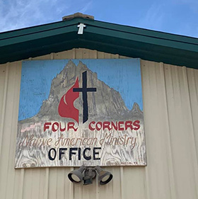 The Four Corners Native American Ministry serves the Navajo Nation from its office in Shiprock, N.M. Photo courtesy of the Four Corners Native American Ministry.