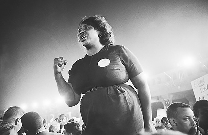 Fannie Lou Hamer was a voting and civil rights activist whose work helped lead to the passage of the Voting Rights Act of 1965. File photo by Ken Thompson, United Methodist Board of Global Ministries.