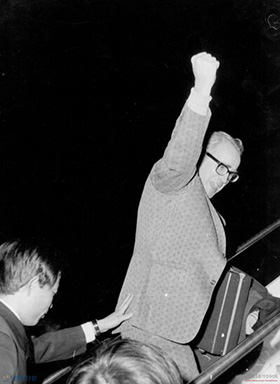 The Rev. George Ogle was deported from South Korea by Korean government on Dec. 14, 1974. File photo courtesy of the Korea Democracy Foundation.