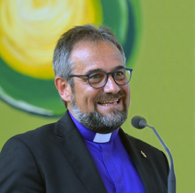 Germany Area Bishop Harald Rückert. 2018 file photo by Klaus Ulrich Ruof, United Methodist Communications Germany.