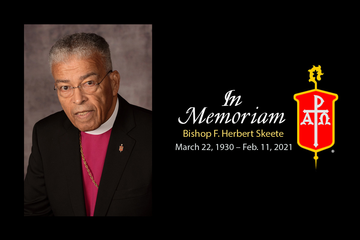 Bishop Skeete, a retired bishop of The United Methodist Church, passed away Feb. 11, 2021. Photo courtesy of the Council of Bishops.