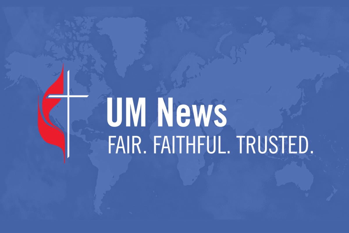 UM News is the official news gathering agency of the 13-million member United Methodist Church. Map courtesy of Pixabay; graphic by UM News.
