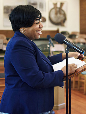 The Rev. Crystal DesVignes is pastor of CityWell United Methodist Church in Durham, N.C. File photo courtesy of CityWell United Methodist Church.