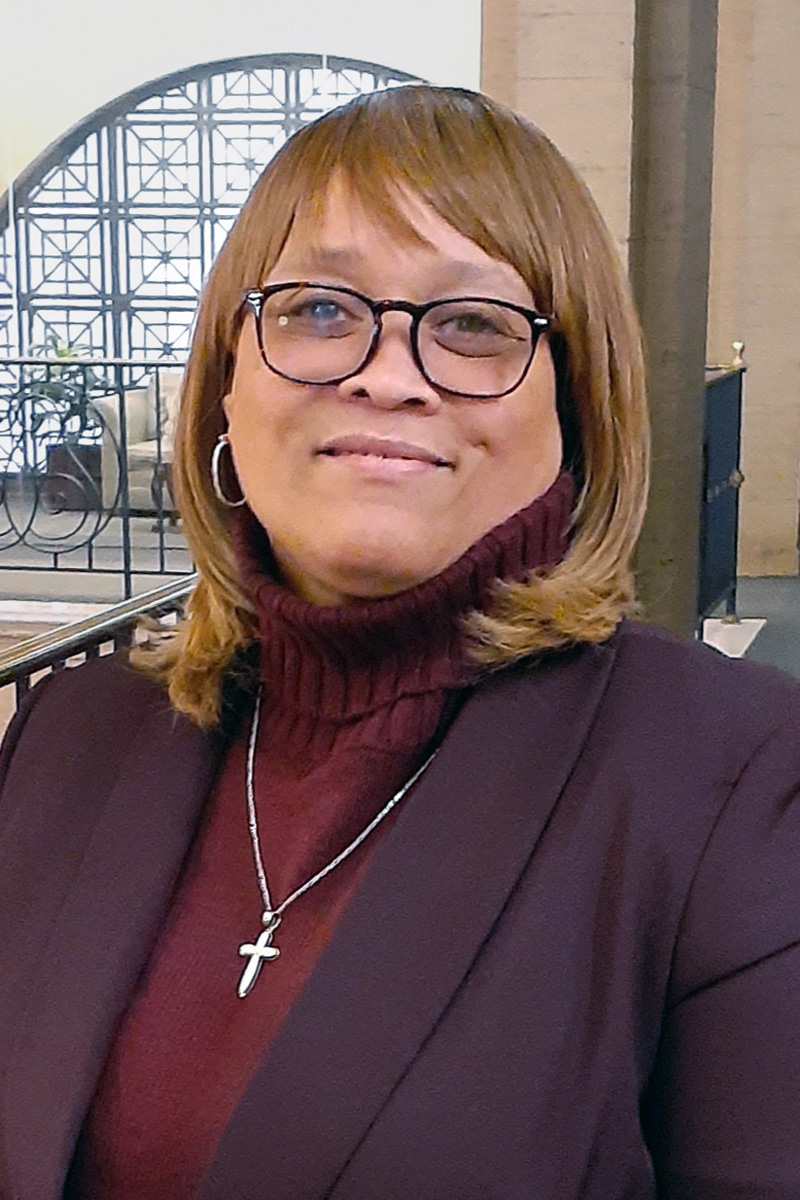 The Rev. Myra Maxwell, pastor of Trinity United Methodist Church in South Philadelphia, directs the district attorney’s CARES program — Crisis Assistance, Response and Engagement for Survivors — that helps distressed families of homicide victims. Photo courtesy of the Eastern Pennsylvania Conference.