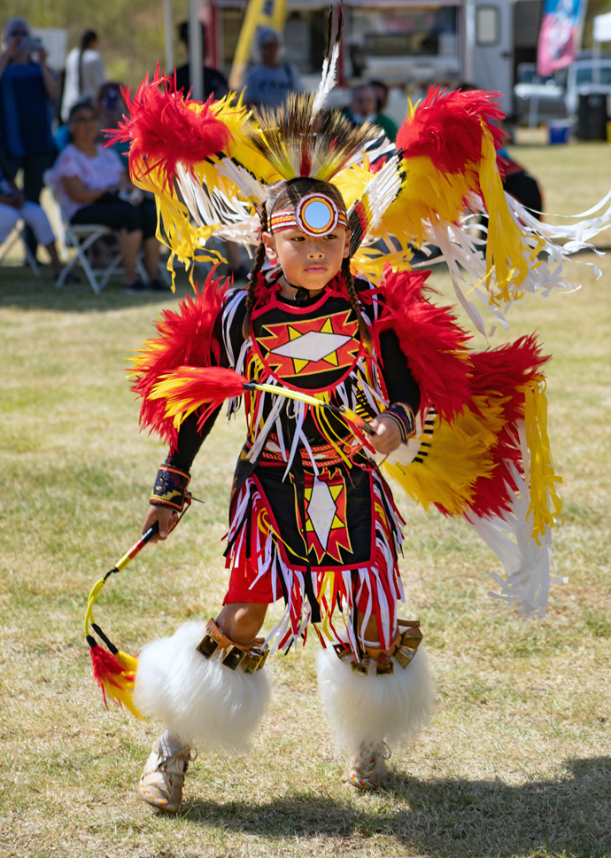 A Native American child performs Sept. 19 during kickoff celebrations at the First Americans Museum in Oklahoma City. The grand opening was Sept. 18-19. Photo courtesy of First Americans Museum.