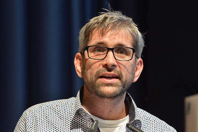 The Rev. Stefan Schörk, who granted asylum to an Iranian man in his church in Pegnitz, Germany, in January, has been fined for “aiding and abetting unauthorized residence.” The United Methodist pastor said he is disappointed with the verdict but hopes it provides an opportunity for changes regarding church asylum in the state of Bavaria. Photo by Klaus U. Ruof, UM Communications Germany.