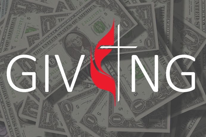 The General Council on Finance and Administration reports that giving to The United Methodist Church’s denomination-wide ministries declined overall in 2021. However, support for the Episcopal Fund increased. Money image by Gerd Altmann, courtesy of Pixabay; graphic by Laurens Glass, UM News.