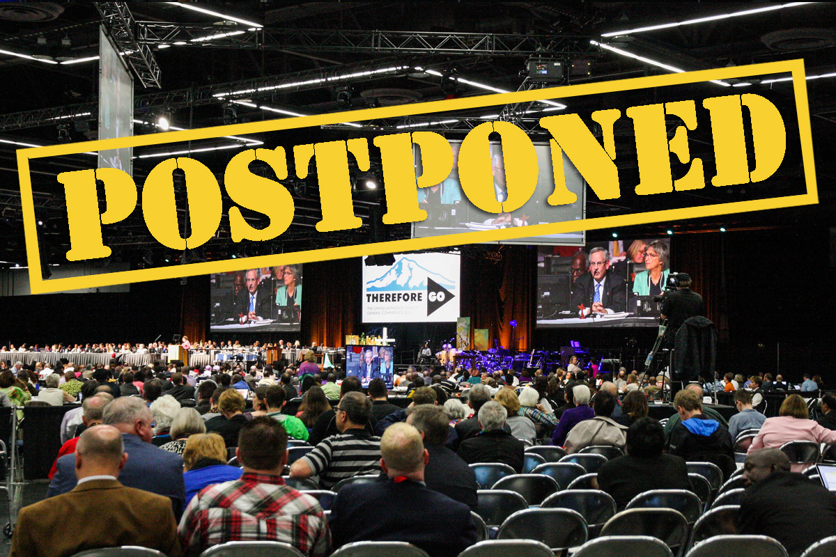 Delegates and visitors listen to debate on petitions at the 2016 General Conference in Portland, Ore. The third postponement of the 2020 General Conference to 2024 has provoked strong reactions across The United Methodist Church. At the same time, a breakaway denomination is getting ready to launch. File photo by Maile Bradfield, UM News.