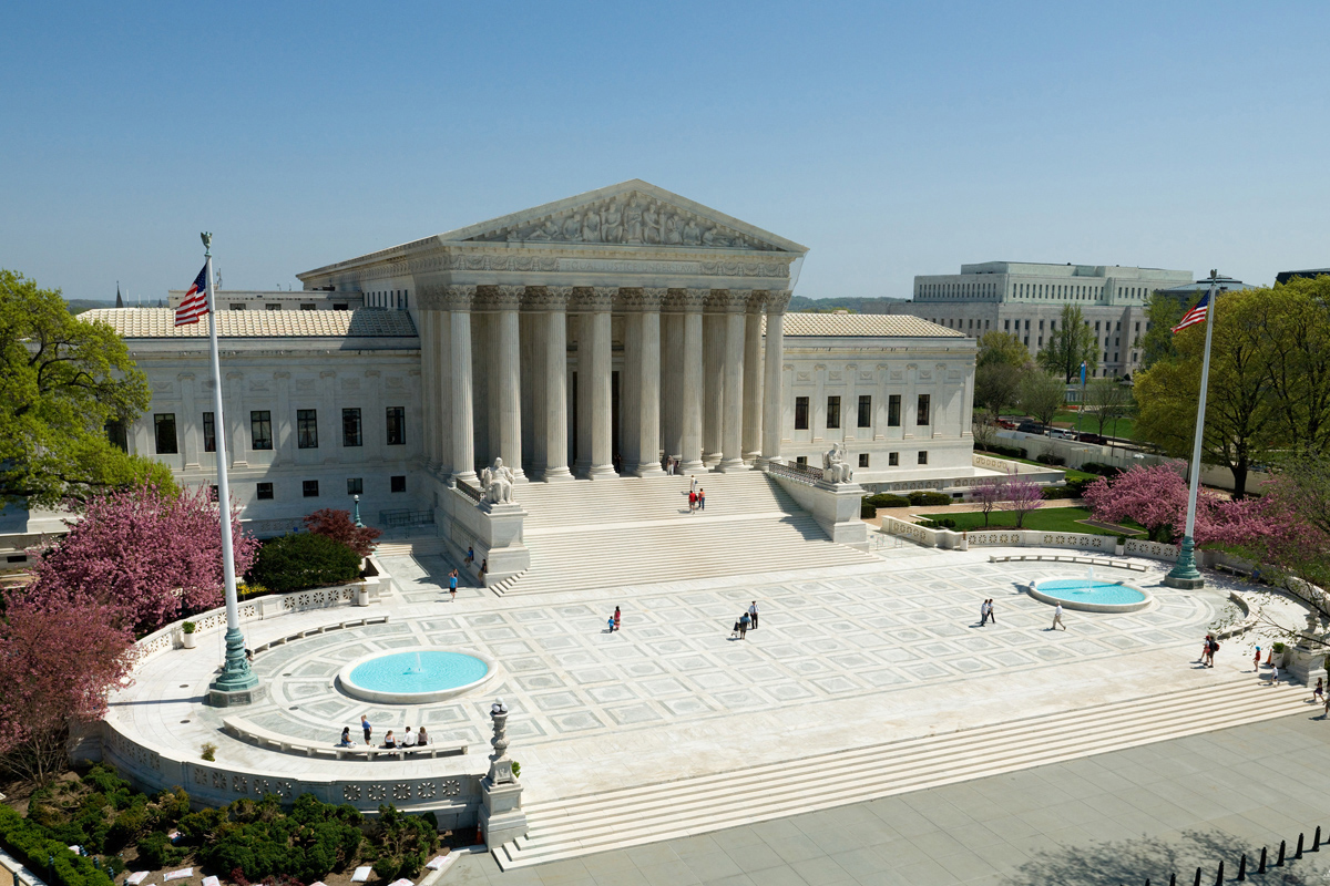 A view of the U.S. Supreme Court. United Methodists have varied reactions after the Supreme Court on June 24 overturned Roe v. Wade, holding that there is no longer a federal constitutional right to an abortion. Photo courtesy of the Architect of the Capitol.
