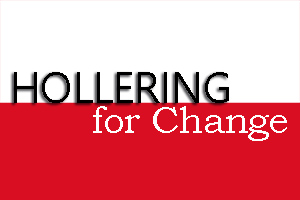 Hollering for Change is the name of a series of commentaries by The Rev. Dr. Tori Butler for United Methodist News. Graphic by Laurens Glass, UM News.