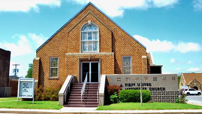 First United Methodist Church in Carnegie, Okla., will close its doors Nov. 20, after 118 years in ministry. Photo by Tabitha Beckman, Oklahoma Conference.