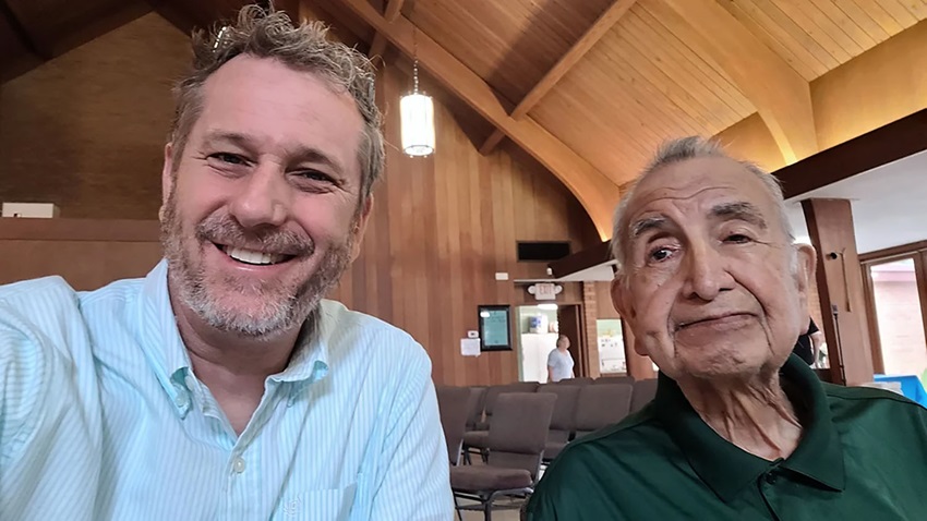 El Rev. Dr. Owen Ross escribió: "Él hizo que yo, como todos/as quienes lo rodeaban, me sintiera bienvenido e incluido en cualquier espacio en el que se encontraba". Foto cortesía del Rev. Dr. Owen Ross.