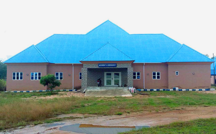 A view of the new accident and emergency/VIP ward at Jalingo United Methodist Hospital in Jalingo, Nigeria, recently added by Rural Health Program of The United Methodist Church in Nigeria. Photo by Ezekiel Ibrahim, UM News.