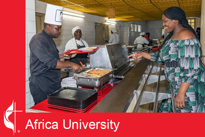 Food waste is a problem that faces the food industry the world over. Africa University is addressing the problem through a the creation of a digital platform to guide how much food is prepared. Photo courtesy of Africa University.